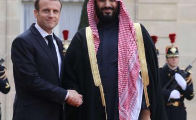 ماكرون وبن سلمان