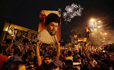 انصار الصدر يحتفلون