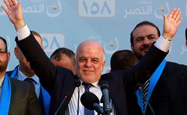 العبادي والصدر يتقدمان في انتخابات العراق