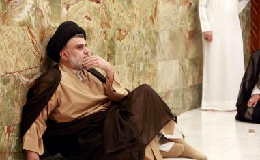 مقتدى الصدر زعيم التيار الصدري