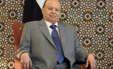 الرئيس الانتقالي عبدربه منصور هادي في القاهرة