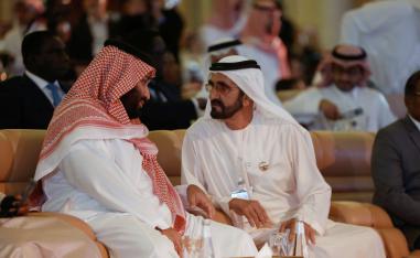 الأمير محمد بن سلمان والشيخ محمد بن راشد آل مكتوم