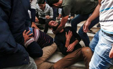 Five other Palestinians were also shot dead during Friday's protests