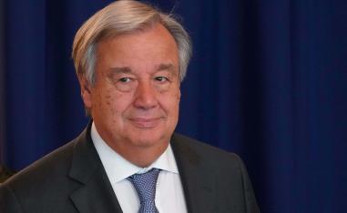 Guterres thanked Staffan de Mistura, the outgoing envoy, "for his more than four years of concerted efforts and contributions to search for peace in Syria."