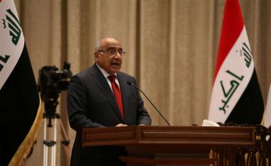 Iraq's Prime Minister-designate Adel Abdul Mahdi 