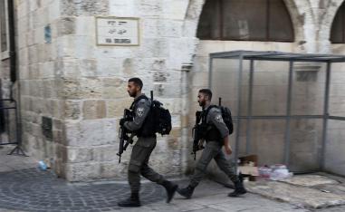 Israeli police in Jerusalem