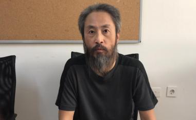 Jumpei Yasuda of Japan in Antakya, Turkey on Wednesday, Oct. 24, 2018.