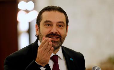 Lebanon's Prime Minister-designate Saad al-Hariri.