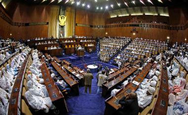 PM Moataz Moussa announced the new measures to parliament.