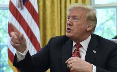 US President Donald Trump