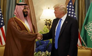 الأمير محمد بن سلمان وترامب