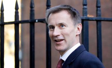 British Foreign Minister Jeremy Hunt 