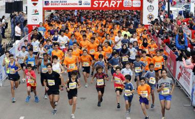 Several NGOs took the opportunity of the huge crowd to raise public awareness about their causes.