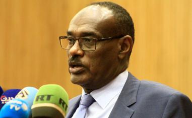 Sudanese Foreign Minister Ahmed al-Dierdiry.