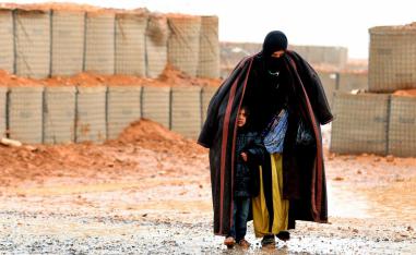"The aid arriving has provided some relief to the displaced, but if it then stops and does not continue on a regular basis, the camp will return to its bad state"