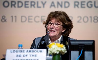 UN Special Representative for International Migration Louise Arbour 