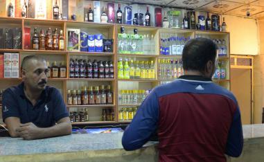 Owners of Mosul's bottle shops are all Yazidi or Christian, as Iraq does not grant alcohol licenses to Muslim citizens.