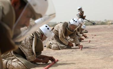 مجهودة مكثفة لازالة الالغام