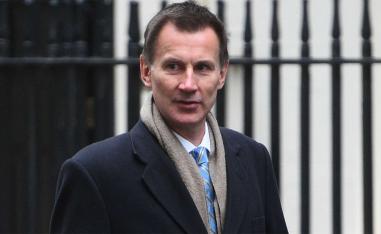 British Foreign Secretary Jeremy Hunt 