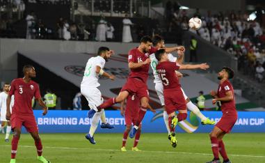 قطر والسعودية في كأس آسيا