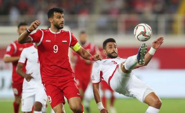 لقاء الأردن وسوريا في كأس آسيا 2019