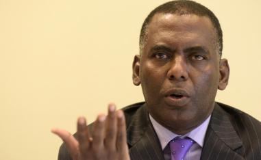 Mauritanian politician and activist for the abolition of slavery, Birham Dah Abeid.