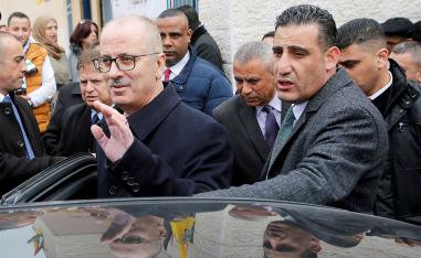 Palestinian Prime Minister Rami Hamdallah