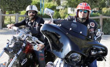 The Iraq Bikers are men of all ages, social classes and various faiths