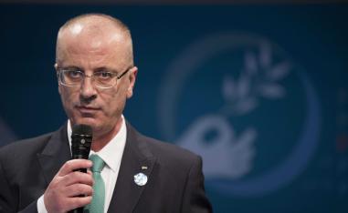 Palestinian Prime Minister Rami Hamdallah