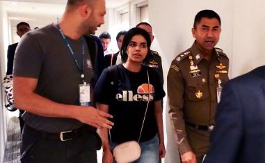 Rahaf is still using the social media platform to chivvy along public support