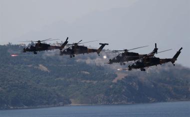 Forty-six of the 63 suspects are helicopter pilots on active military duty