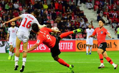 لقاء البحرين وكوريا الجنوبية في كأس آسيا