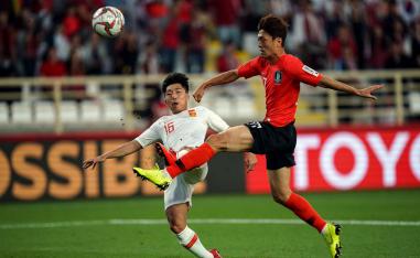 كوريا الجنوبية والصين في كأس اسيا