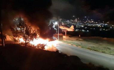 يومان من الشغب في عنجرة