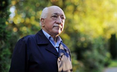 Exiled Turkish Muslim preacher Fethullah Gulen at his residence in Saylorsburg, Pennsylvania