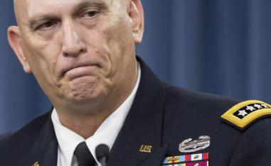 More wrong done than right. US Army Chief of Staff General Ray Odierno speaks at the Pentagon in Washington, DC.