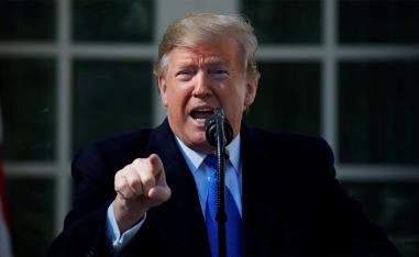 US President Donald Trump 