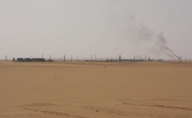 A view shows Sharara oil field near Ubari, Libya, July 6, 2017.
