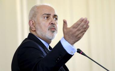 Zarif attended a ceremony to welcome Armenia's prime minister to Tehran 
