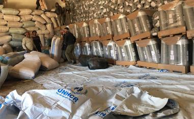 Around 70 percent of Syrian refugees live a "razor-edge" existence in poverty
