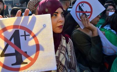 Algerian students are resisting the extension of the fourth mandate