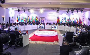 36 African countries besides Morocco took part in the conference 