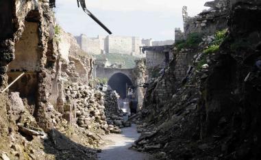Located in the old quarters of Syria's second city, the market dates back to the Ottoman period.