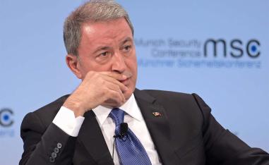 Turkish Defence Minister Hulusi Akar 