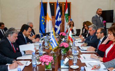 Lebanese Foreign Minister Gebran Bassil said "an oil and gas deal" was in the works.