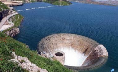 The Dukan dam in the northeast also "had not witnessed water levels this high since 1988," said manager Hama Taher
