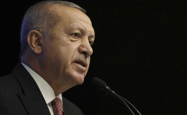 "Unfortunately, some quarters in the West, using all their media tools, are trying to say our economy has collapsed," Erdogan told a business forum