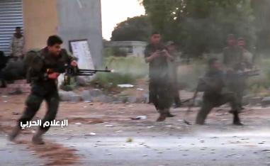 This grab obtained from a video published on the Libyan strongman Khalifa Haftar's self-proclaimed Libyan National Army War Information Division's Facebook page