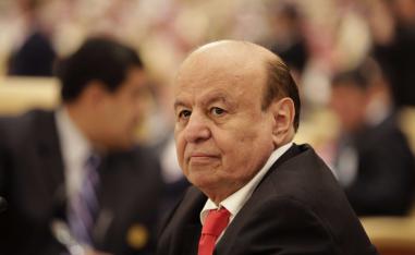 The President of Yemen, Abed Rabbo Mansour Hadi
