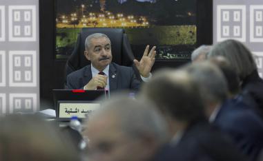 رئيس الحكومة الفلسطينية الجديد محمد اشتية